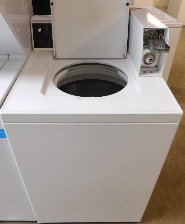 WASHER- SPEED QUEEN (MADE BY ALLIANCE) (COMMERCIAL COIN-OP) KING SIZE CAPACITY- HEAVY DUTY WASHER- PRODUCT ID#A-218 - Image 3