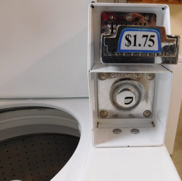 WASHER- SPEED QUEEN (MADE BY ALLIANCE) (COMMERCIAL COIN-OP) KING SIZE CAPACITY- HEAVY DUTY WASHER- PRODUCT ID#A-218 - Image 6