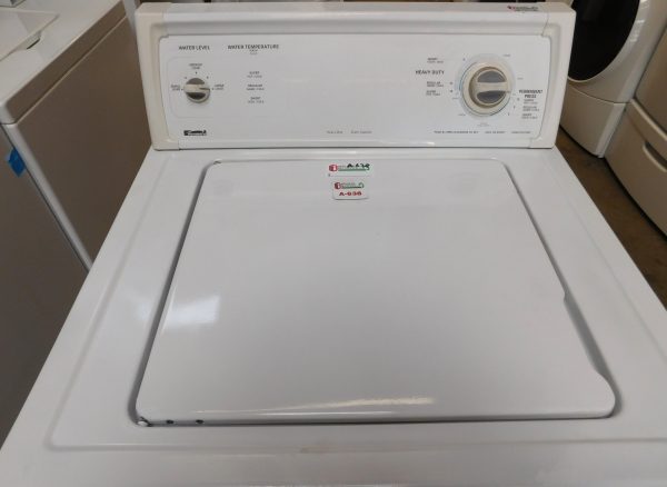 KENMORE WASHER- SUPER CAPACITY- HEAVY DUTY WASHER- PRODUCT ID#A-638 - Image 2