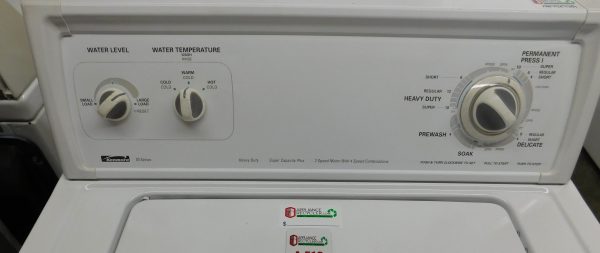 KENMORE WASHER- SUPER CAPACITY- HEAVY DUTY WASHER- PRODUCT ID#A-519 - Image 3