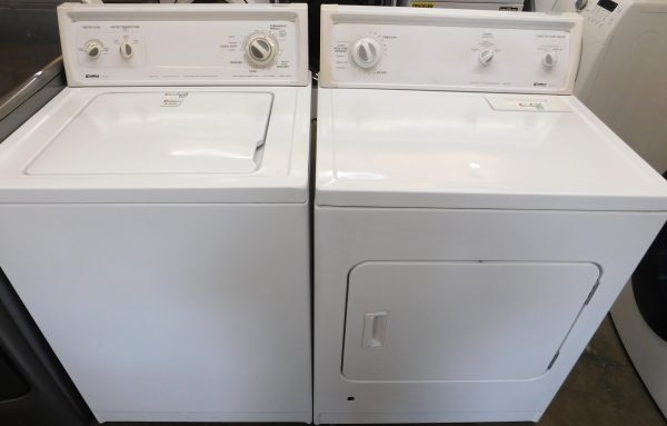 KENMORE SET- SUPER CAPACITY - WASHER AND GAS DRYER- SET PRODUCT ID#A-519