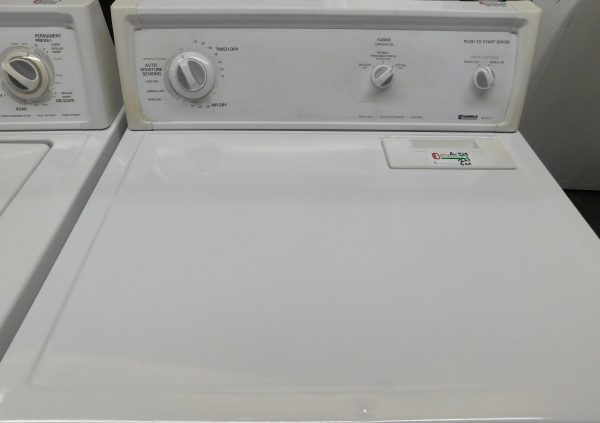 KENMORE SET- SUPER CAPACITY - WASHER AND GAS DRYER- SET PRODUCT ID#A-519 - Image 4