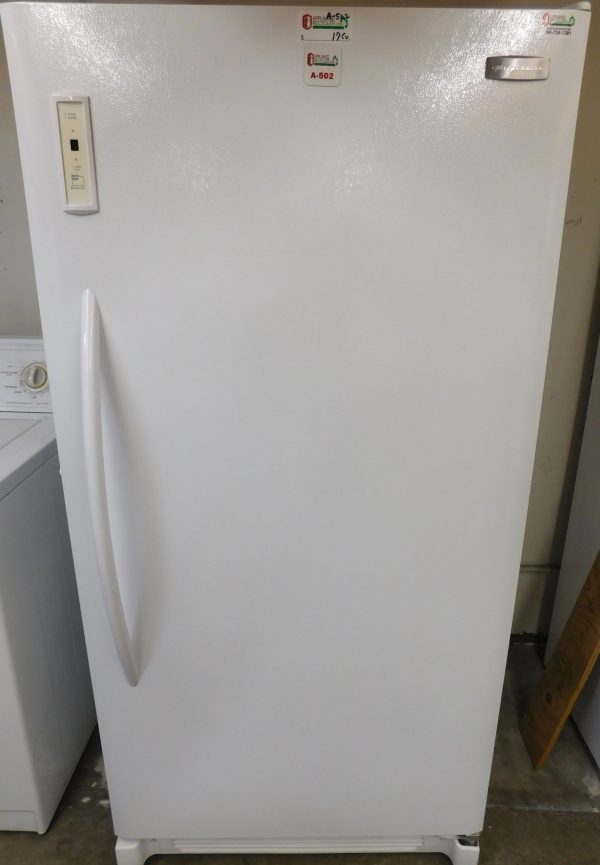17 CU. FT. FRIGIDAIRE (FROST FREE) UPRIGHT FREEZER PRODUCT ID# A-502