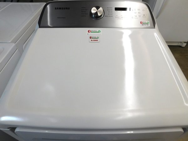 DRYER- SAMSUNG (GAS) (ALMOST NEW) SUPER KING SIZE CAPACITY PLUS- A-540 - Image 2