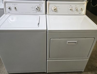 KENMORE SET- SUPER CAPACITY - WASHER AND GAS DRYER- SET PRODUCT ID#A-292