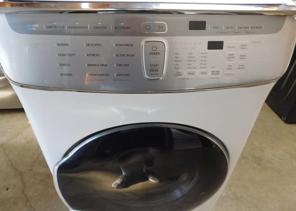 FRONT LOAD SAMSUNG (WITH STEAM & DRY WRACK TOP) ELECTRIC DRYER A-501  (FRONT LOAD) - Image 2