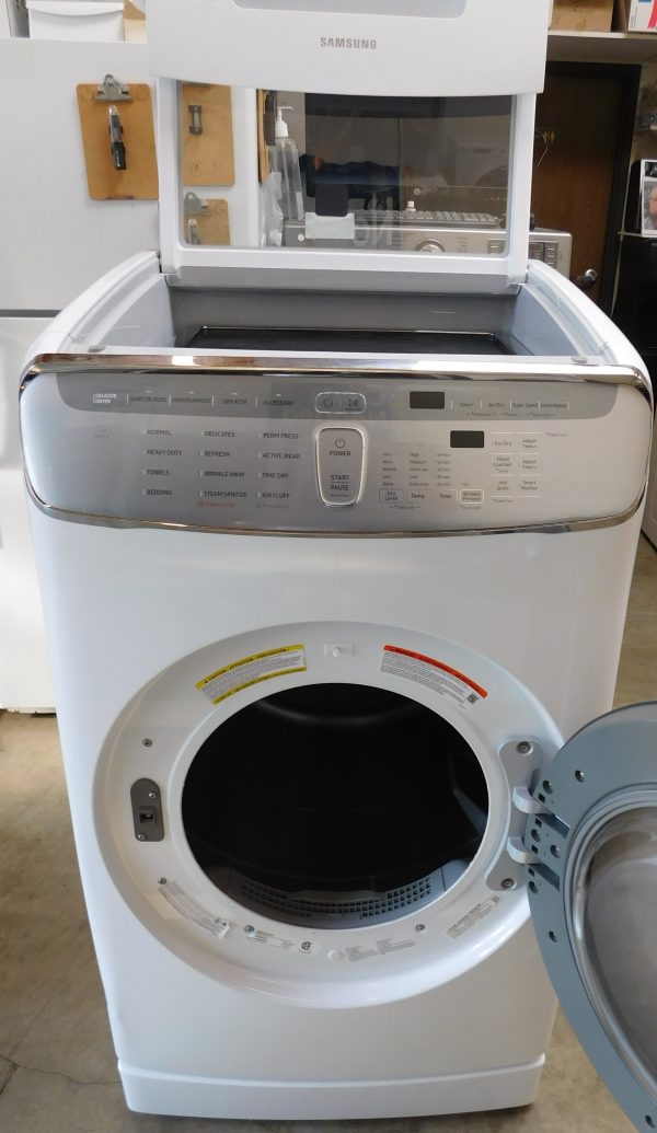FRONT LOAD SAMSUNG (WITH STEAM & DRY WRACK TOP) ELECTRIC DRYER A-501  (FRONT LOAD) - Image 4