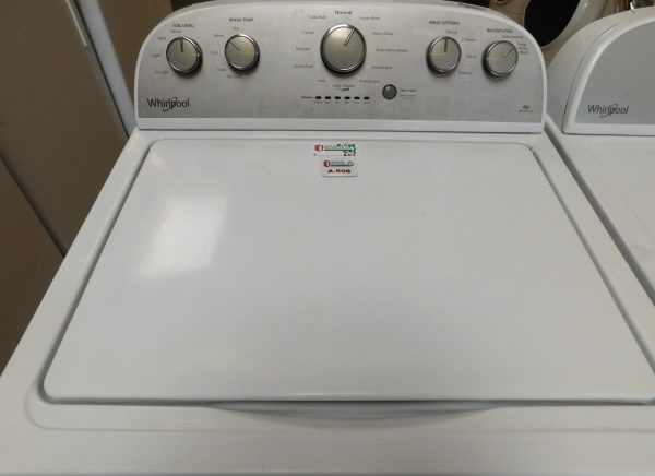 WHIRLPOOL WASHER & DRYER SET GAS--KING SIZE CAPACITY- HEAVY DUTY- PRODUCT ID#A-508 - Image 4