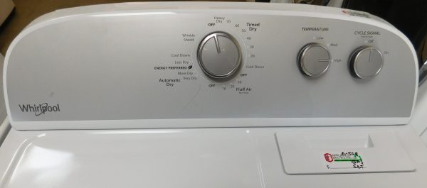 WHIRLPOOL WASHER & DRYER SET GAS--KING SIZE CAPACITY- HEAVY DUTY- PRODUCT ID#A-508 - Image 11