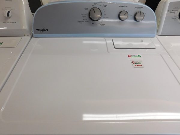 DRYER- WHIRLPOOL (NEW) (GAS) SUPER CAPACITY PLUS- PRODUCT ID#A-635 - Image 2