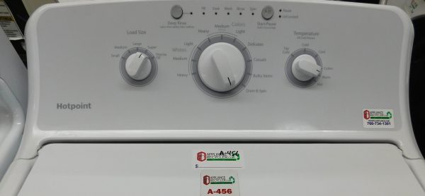 HOTPOINT WASHER- KING SIZE CAPACITY- HEAVY DUTY WASHER- PRODUCT ID#A-456 - Image 3