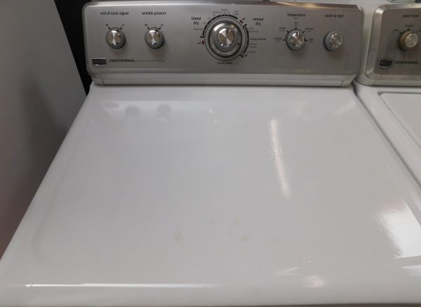 MAYTAG WASHER & DRYER SET GAS--KING SIZE CAPACITY- HEAVY DUTY- PRODUCT ID#A-585 - Image 10