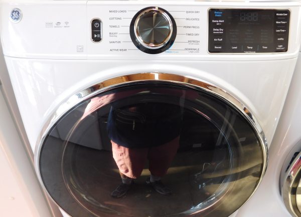 GENERAL ELECTRIC WASHER AND ELECTRIC DRYER-(NEW)- ON PEDESTALS - PRODUCT ID# A-379 - Image 11
