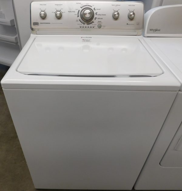 MAYTAG WASHER & WHIRLPOOL DRYER SET ELECTRIC--KING SIZE CAPACITY- HEAVY DUTY- PRODUCT ID#A-500 - Image 3
