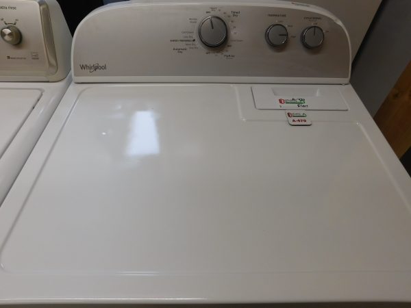 MAYTAG WASHER & WHIRLPOL DRYER SET ELECTRIC--KING SIZE CAPACITY- HEAVY DUTY- PRODUCT ID#A-500 - Image 10