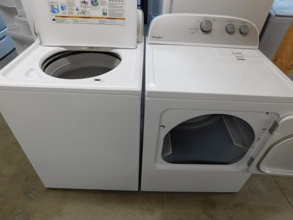 MAYTAG WASHER & WHIRLPOL DRYER SET ELECTRIC--KING SIZE CAPACITY- HEAVY DUTY- PRODUCT ID#A-500 - Image 2