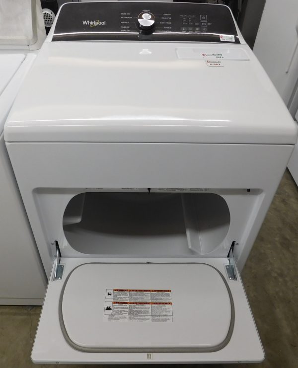 DRYER- WHIRLPOOL (NEW) (GAS) KING SIZE CAPACITY- PRODUCT ID#A-567 - Image 4