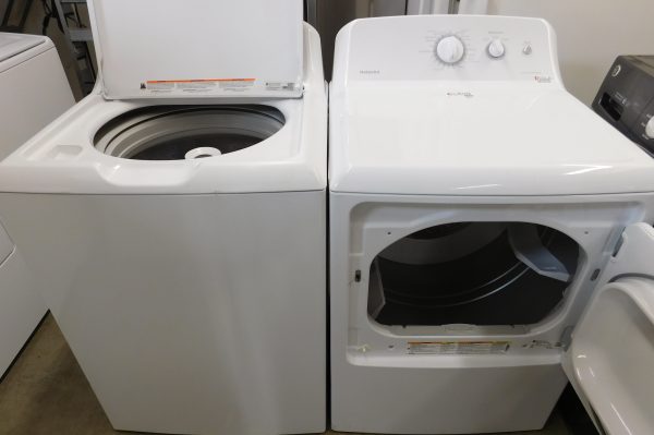 HOTPOINT WASHER & DRYER SET GAS--KING SIZE CAPACITY- HEAVY DUTY- PRODUCT ID#A-456 - Image 2