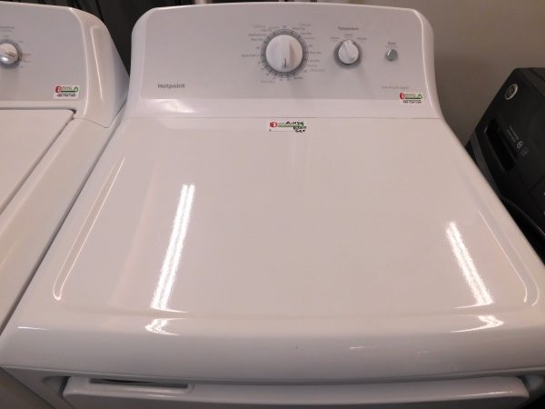 HOTPOINT WASHER & DRYER SET GAS--KING SIZE CAPACITY- HEAVY DUTY- PRODUCT ID#A-456 - Image 4