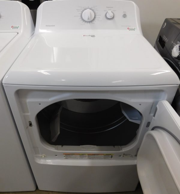 HOTPOINT WASHER & DRYER SET GAS--KING SIZE CAPACITY- HEAVY DUTY- PRODUCT ID#A-456 - Image 6