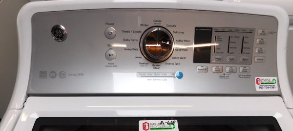 GE WASHER- KING SIZE CAPACITY- HEAVY DUTY WASHER- PRODUCT ID#A-618 - Image 3