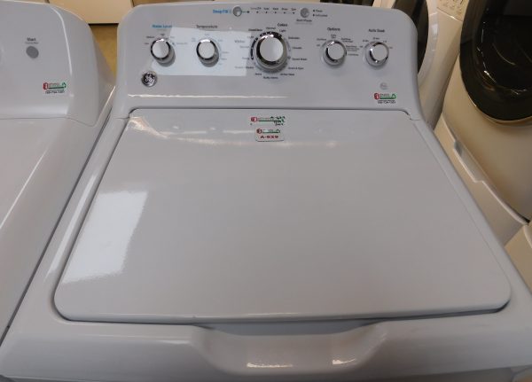 GENERAL ELECTRIC SET- SUPER CAPACITY - WASHER AND GAS DRYER- SET PRODUCT ID#A-629 - Image 4
