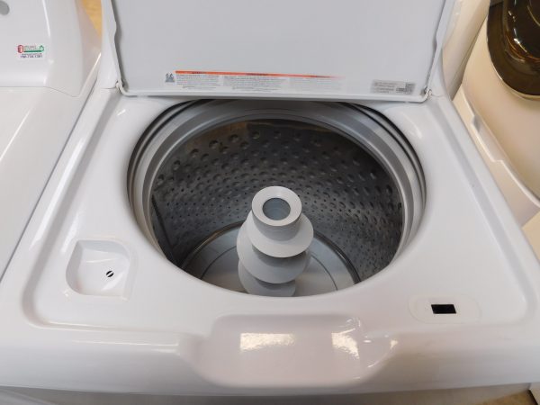 GENERAL ELECTRIC SET- SUPER CAPACITY - WASHER AND GAS DRYER- SET PRODUCT ID#A-629 - Image 7
