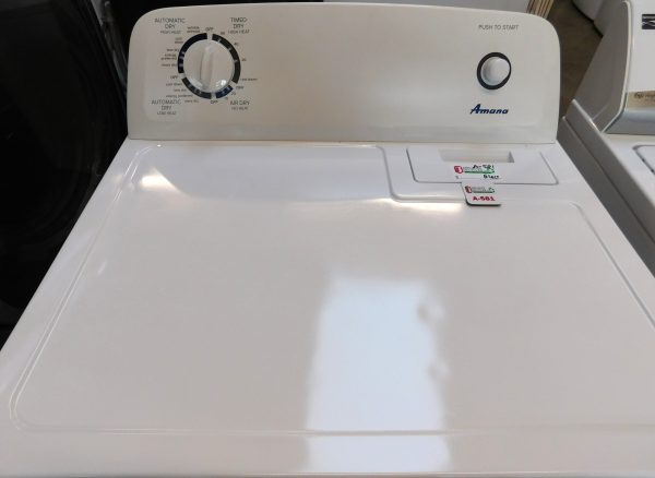 DRYER- AMANA SUPER CAPACITY ELECTRIC- A-581 - Image 2
