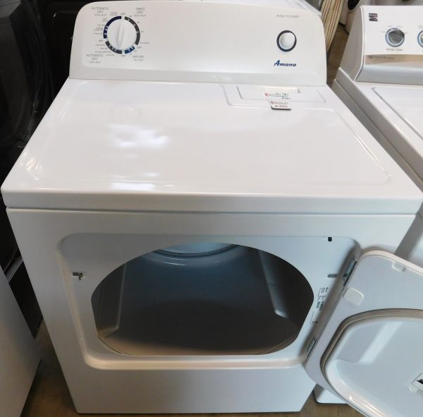 DRYER- AMANA SUPER CAPACITY ELECTRIC- A-581 - Image 4