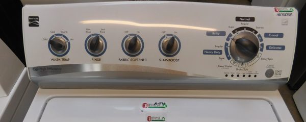 WASHER- KENMORE KING SIZE CAPACITY- HEAVY DUTY WASHER- PRODUCT ID#A-560 - Image 3