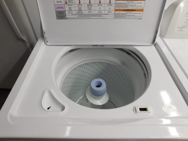 KENMORE/AMANA ELECTRIC SET- SUPER CAPACITY - WASHER AND DRYER- SET PRODUCT ID#A-581 - Image 7