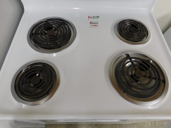 STOVE- 30 INCH (VERY NEW) G.E. ELECTRIC BURNER TOP STOVE A-484 - Image 3