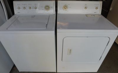 KENMORE SET- SUPER CAPACITY - WASHER AND GAS DRYER- SET PRODUCT ID#A-591