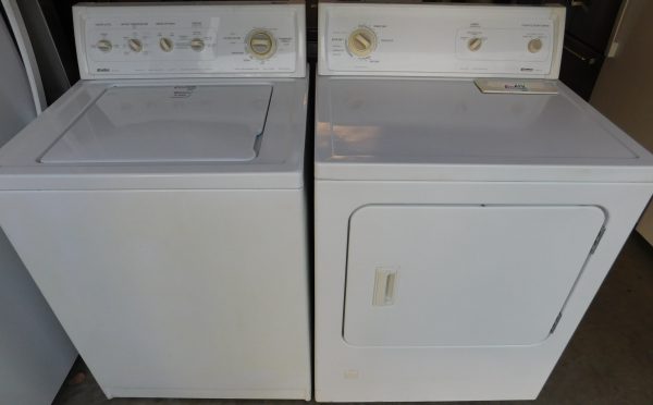 KENMORE SET- SUPER CAPACITY - WASHER AND GAS DRYER- SET PRODUCT ID#A-591