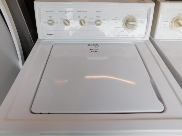 KENMORE SET- SUPER CAPACITY - WASHER AND GAS DRYER- SET PRODUCT ID#A-591 - Image 4