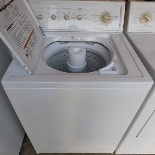 KENMORE SET- SUPER CAPACITY - WASHER AND GAS DRYER- SET PRODUCT ID#A-591 - Image 6