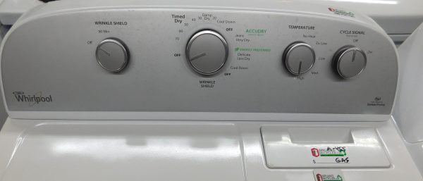 DRYER- WHIRLPOOL (GAS) SUPER CAPACITY PLUS- PRODUCT ID#A-455 - Image 3