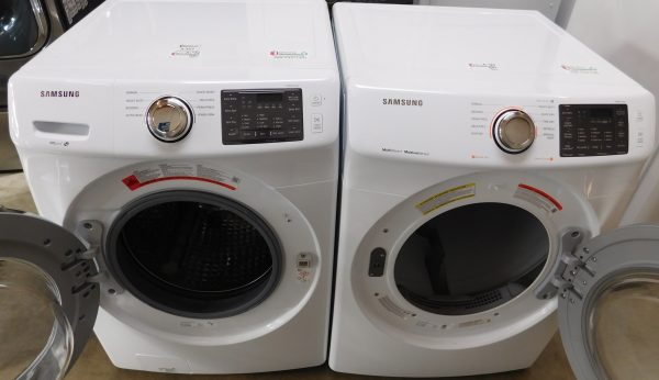 SAMSUNG WASHER AND GAS DRYER SET - (FRONT LOAD) PRODUCT ID# A-497 - Image 2