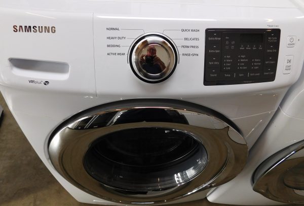 SAMSUNG WASHER AND GAS DRYER SET - (FRONT LOAD) PRODUCT ID# A-497 - Image 4