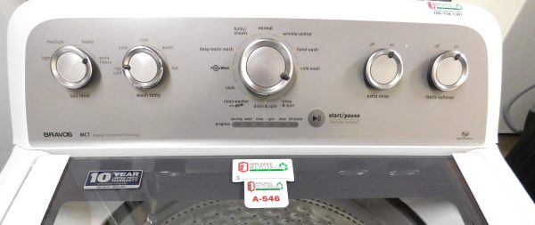 WASHER- MAYTAG KING SIZE CAPACITY-SUPER CLEAN WASHER- PRODUCT ID#A-546 - Image 3