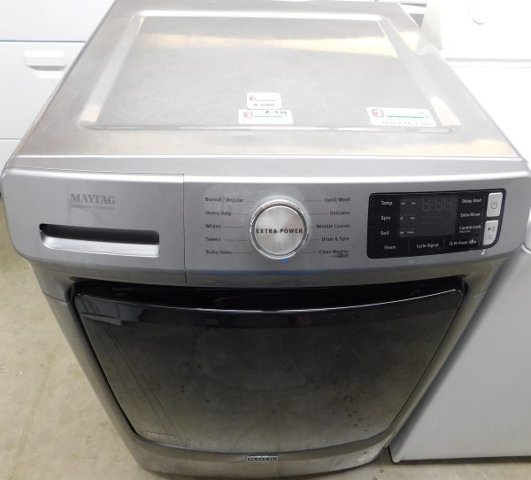 FRONT LOAD- MAYTAG (KING SIZE) FRONT LOAD WASHER - A-606  (FRONT LOAD) - Image 3