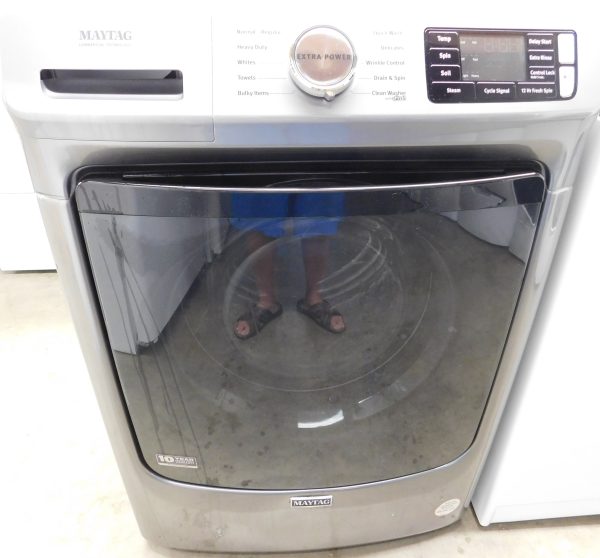 FRONT LOAD- MAYTAG (KING SIZE) FRONT LOAD WASHER - A-606  (FRONT LOAD) - Image 6