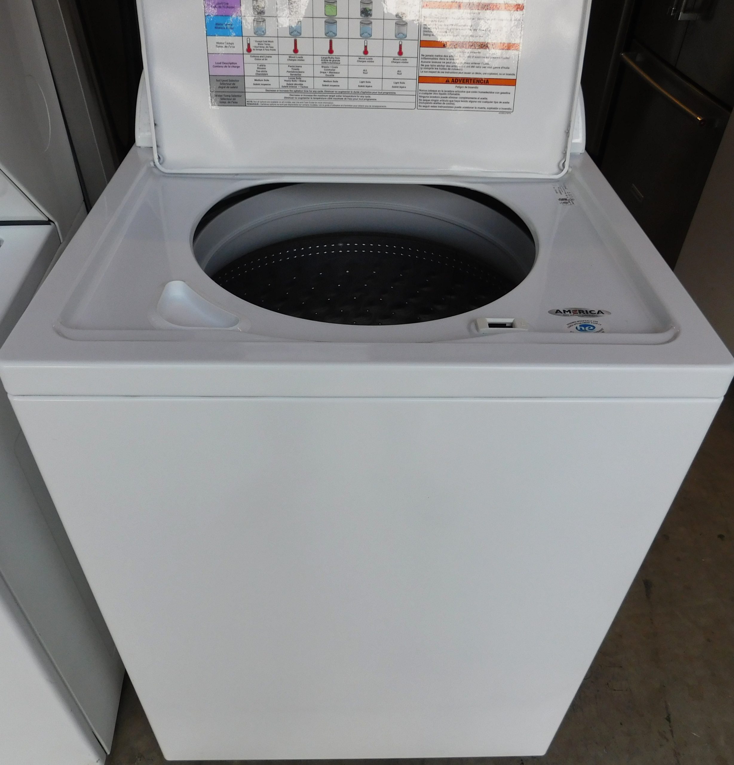 WHIRLPOOL WASHER- KING SIZE CAPACITY- HEAVY DUTY WASHER- PRODUCT ID#A-676 - Image 4