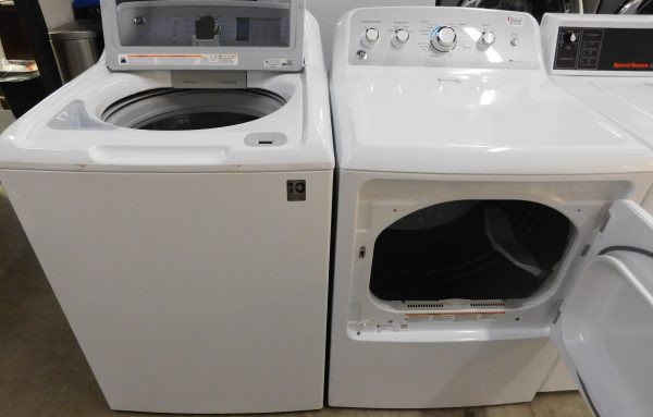 GENERAL ELECTRIC SET- KING SIZE CAPACITY - WASHER AND ELECTRIC DRYER- SET PRODUCT ID#A-618 - Image 2