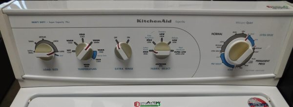 KITCHENAID WASHER- KING SIZE CAPACITY- HEAVY DUTY WASHER- PRODUCT ID#A-404 - Image 3