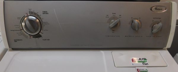 DRYER- WHIRLPOOL (ELECTRIC) KING SIZE CAPACITY- PRODUCT ID#A-372 - Image 3