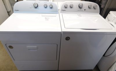 WHIRLPOOL WASHER & DRYER SET (NEW) GAS--KING SIZE CAPACITY- HEAVY DUTY- PRODUCT ID#A-656-635
