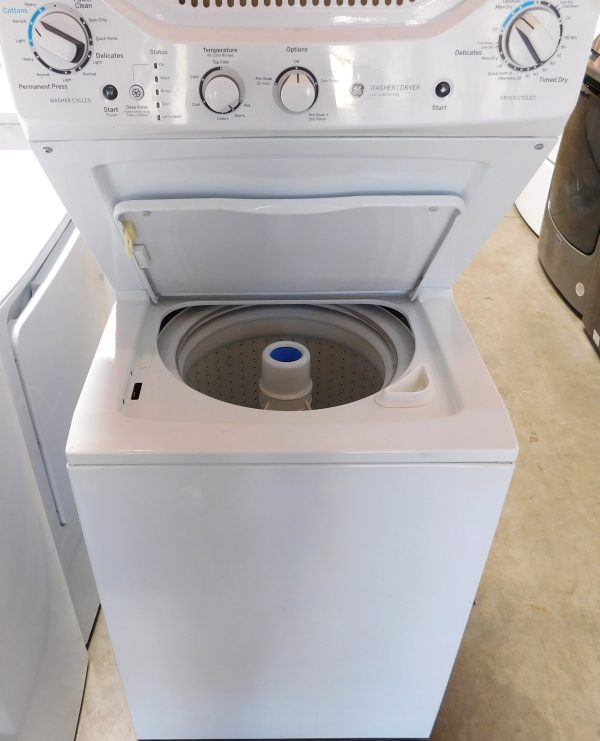 STACKED G.E. (24 INCH) WASHER & (GAS) DRYER PRODUCT ID#A-391 - Image 6
