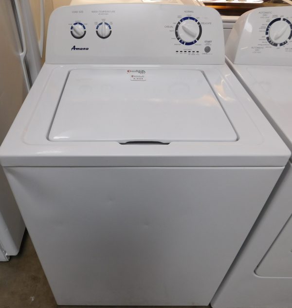 AMANA ELECTRIC SET- SUPER CAPACITY - WASHER AND DRYER- SET PRODUCT ID#A-634 - Image 3