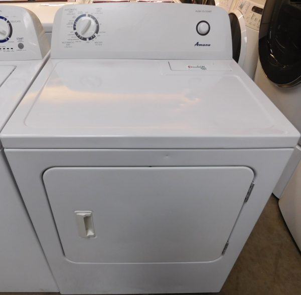AMANA ELECTRIC SET- SUPER CAPACITY - WASHER AND DRYER- SET PRODUCT ID#A-634 - Image 9